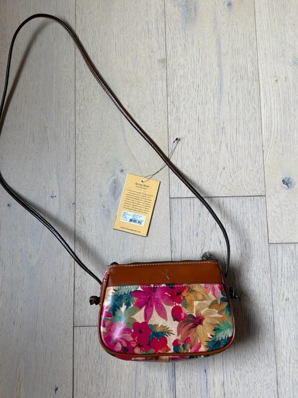 Patricia Nash Spring Multi Bacoli Crossbody small style